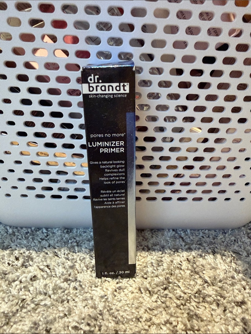 Dr. Brandt Black Luminizer Primer Packaging